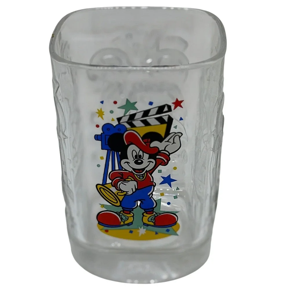 VTG Disney Mickey Mouse Glass‎ McDonald's 2000 Celebration Walt Disney World Cup